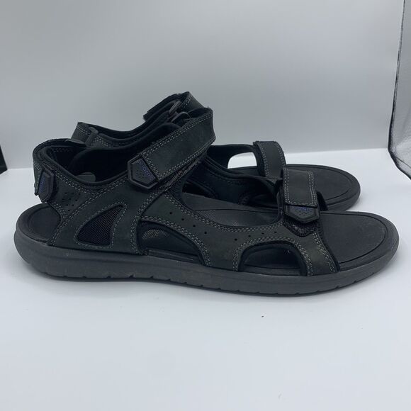 Vionic Sandals Mens 12 M Neil/ASR 1596 Strappy Walking Leather Fisherman - Picture 3 of 8